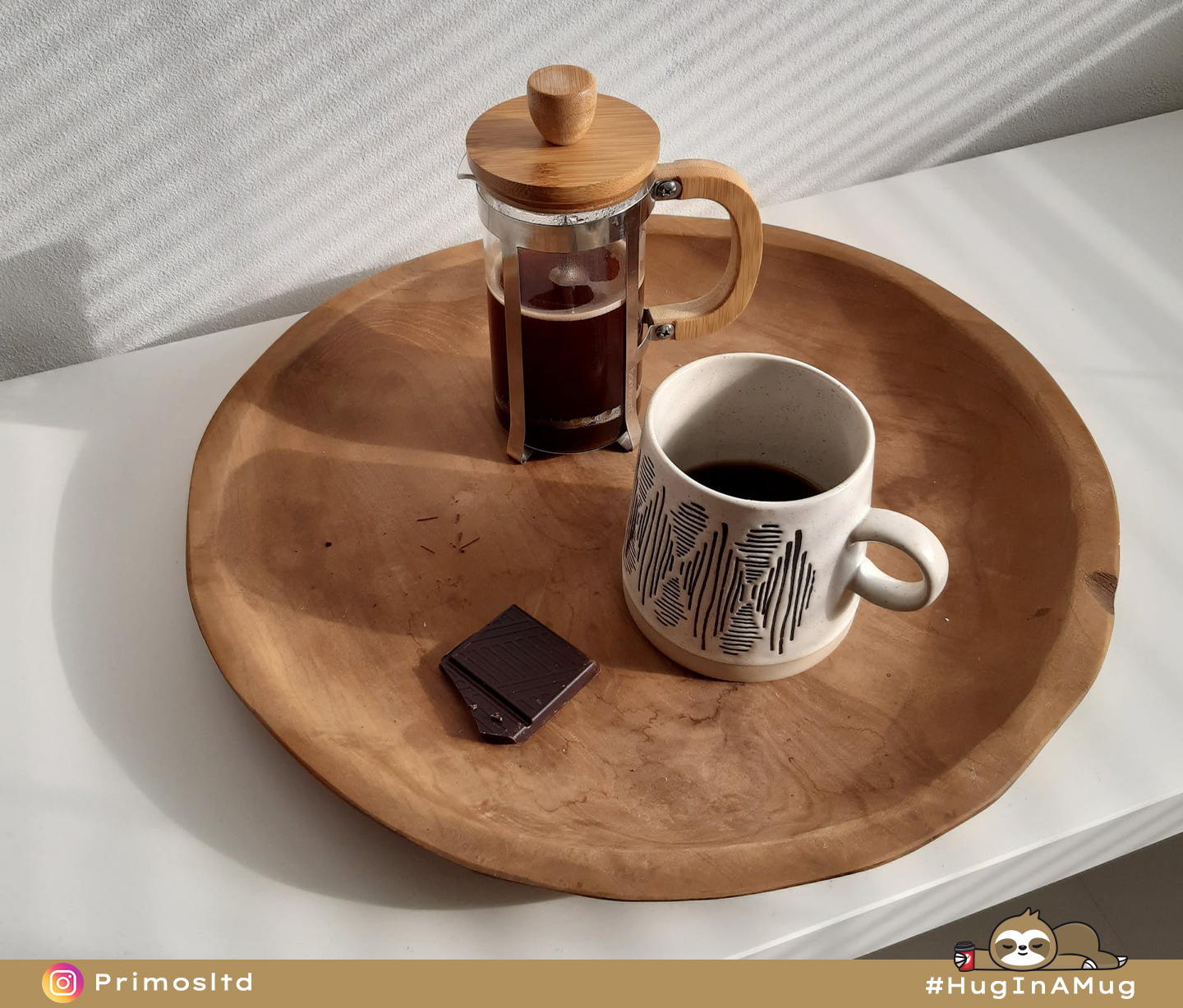1 - BP46 - Chocolate-covered coffee beans - Coffee mug in a bowel together with part of chocolate bar - The Coffee Blog - Primos Coffee Solutions