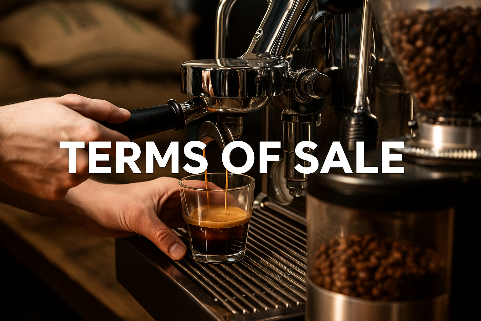 Thumbnail - Primos Coffee Solutions - Terms of sale