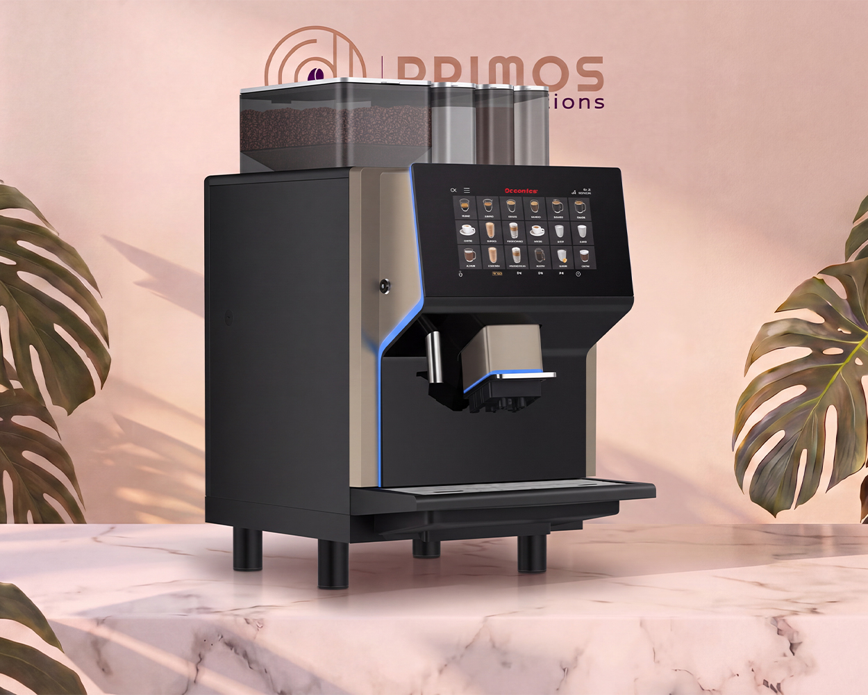 Dr. Coffee - Coffee Center Left Display - Primos Coffee Solutions Ltd